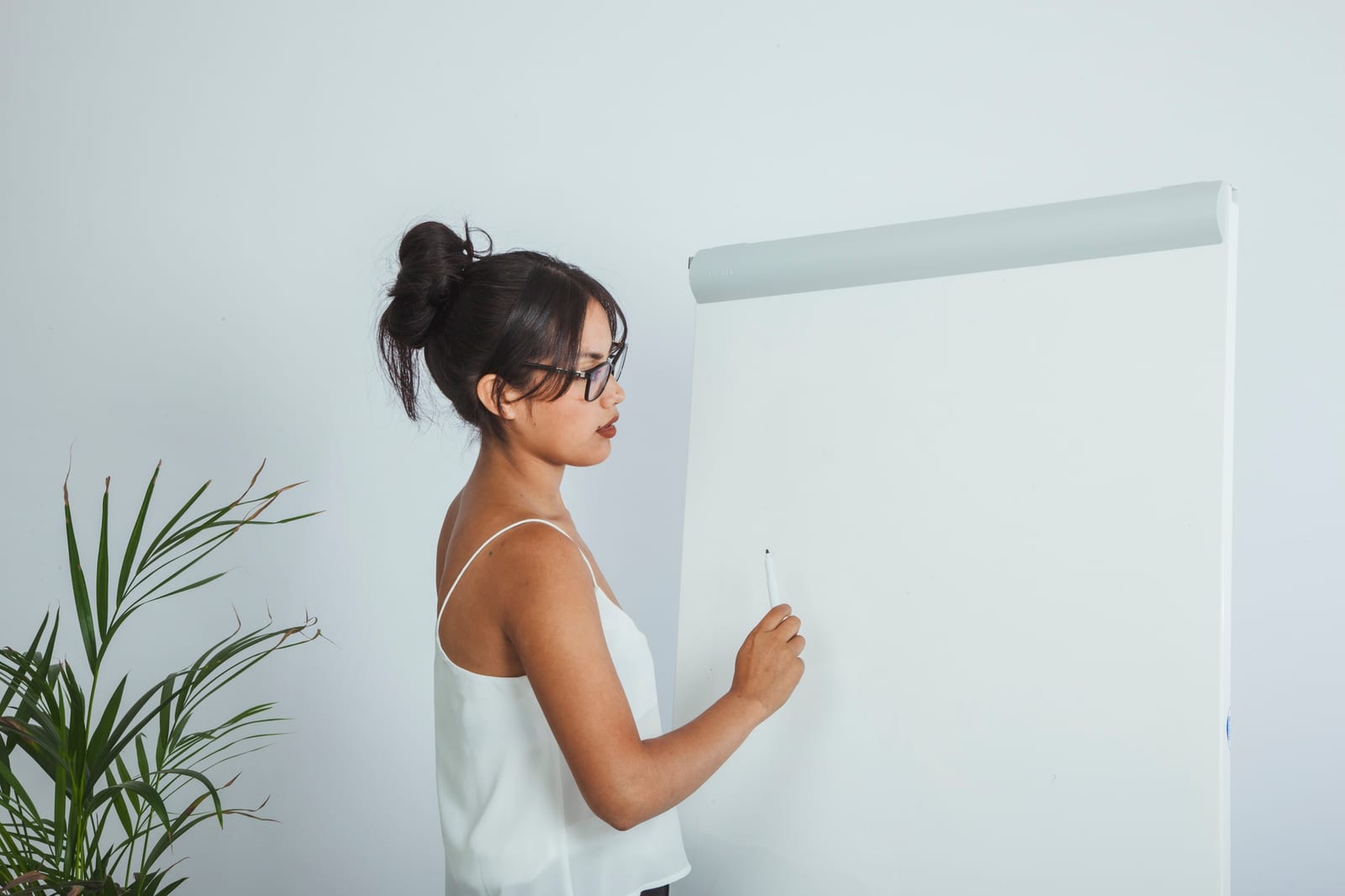 Formatore che guida un gruppo di lavoro